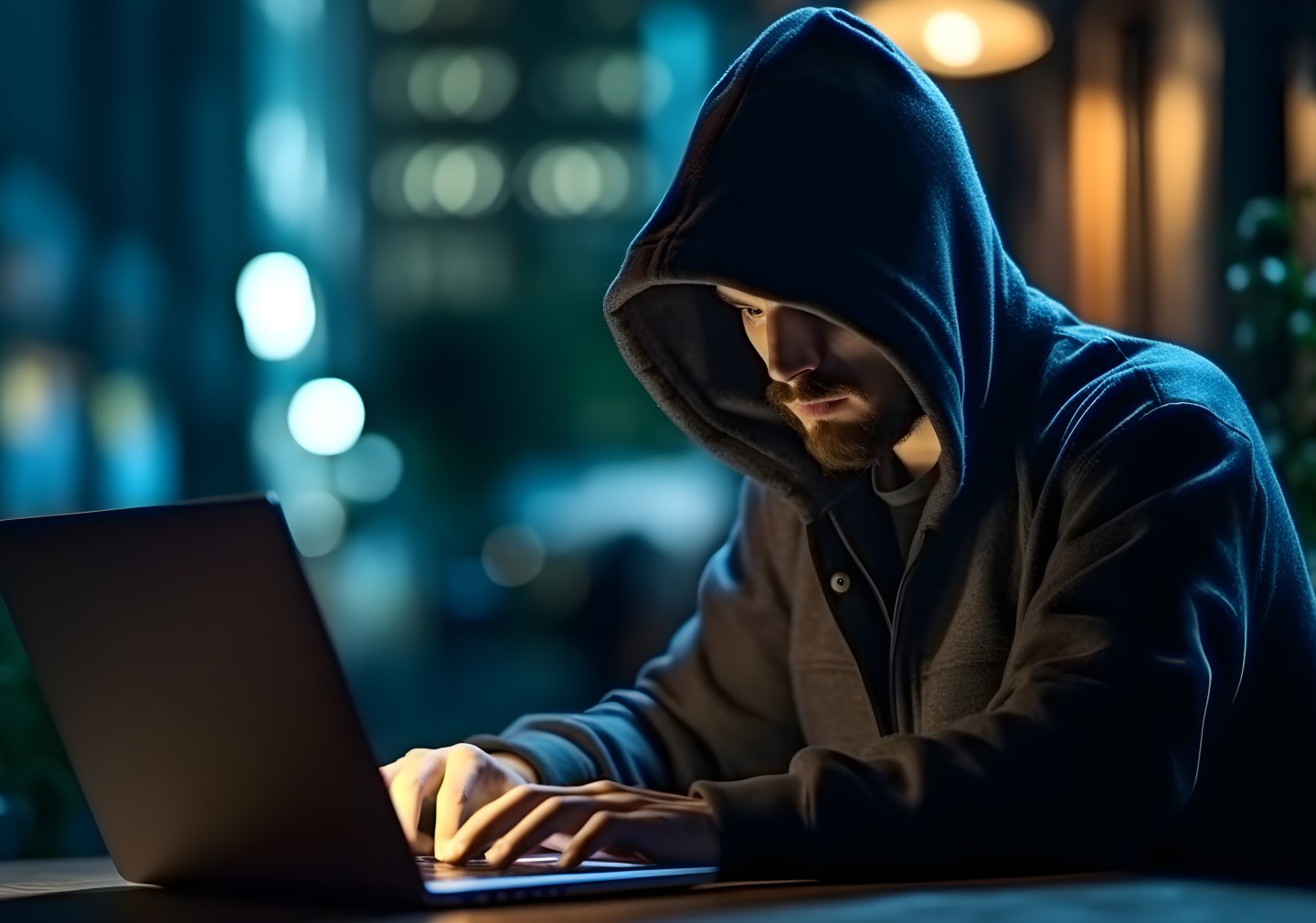 マルウェアを仕込む犯罪者のイメージ
